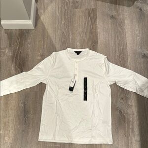 Banana republic men’s Henley shirt
